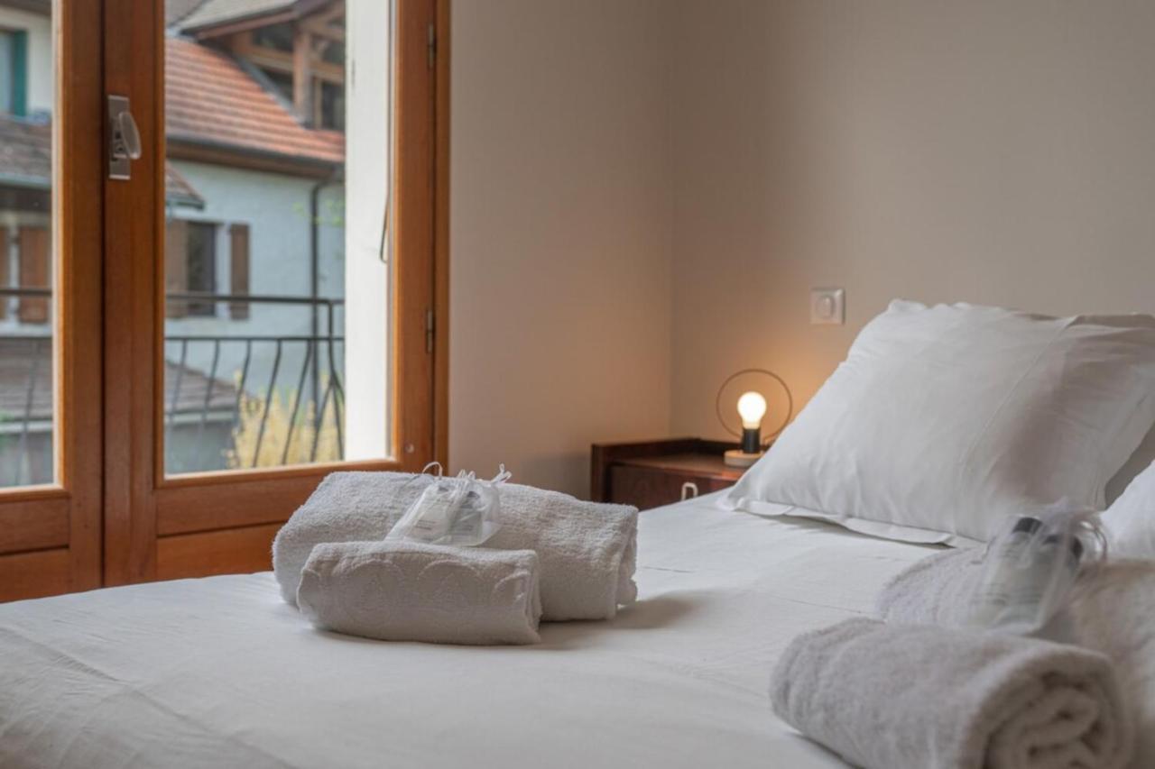 Appartement Pour 4 Personnes Proche Du Lac Sévrier Buitenkant foto